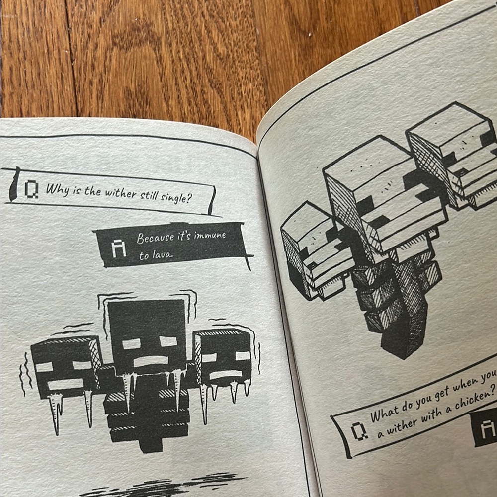 Minecraft Joke Book - Blue - Picture 4 of 4